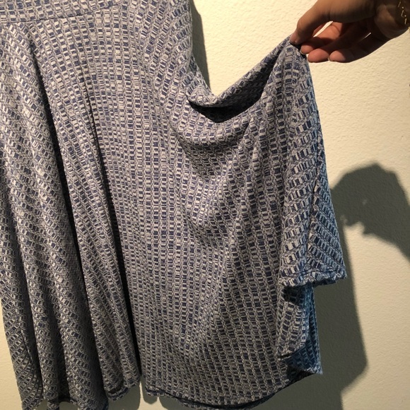 Ribbed, Flowy Skater Dress - Picture 4 of 4